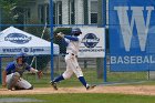 Baseball vs CGA  Wheaton College Baseball vs Coast Guard Academy during game one of the NEWMAC semi-finals playoffs. - (Photo by Keith Nordstrom) : Wheaton, baseball, NEWMAC